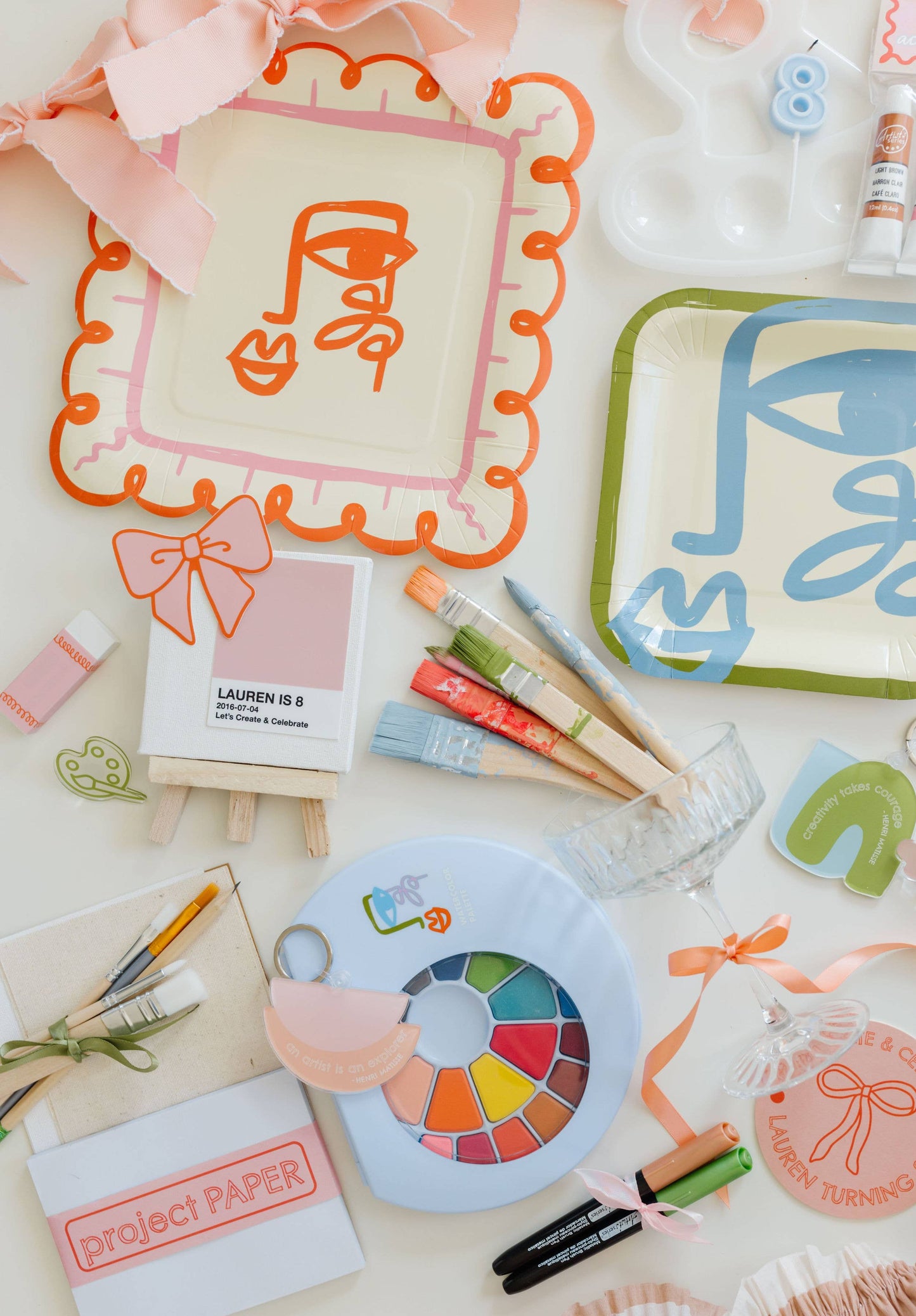 Two Face Dinner Paper Plates