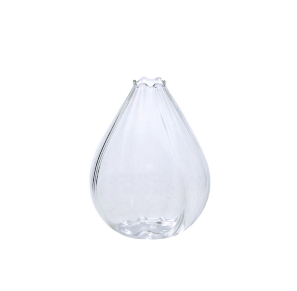 Large Viola Glass Budvase