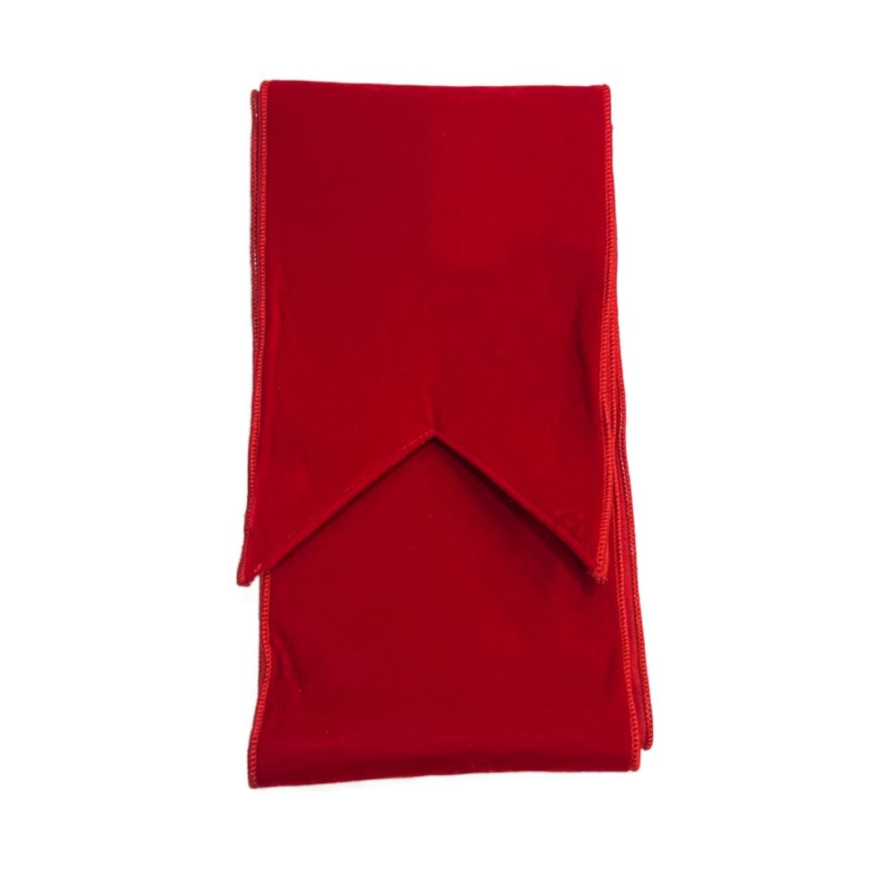Red Velvet Wreath Sash