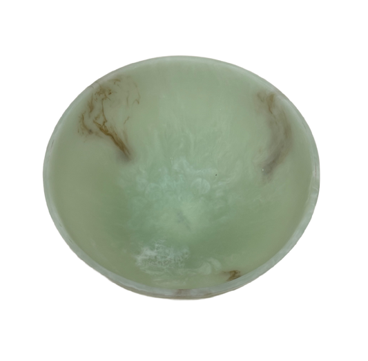Giada Jade Swirl Large Resin Bowl