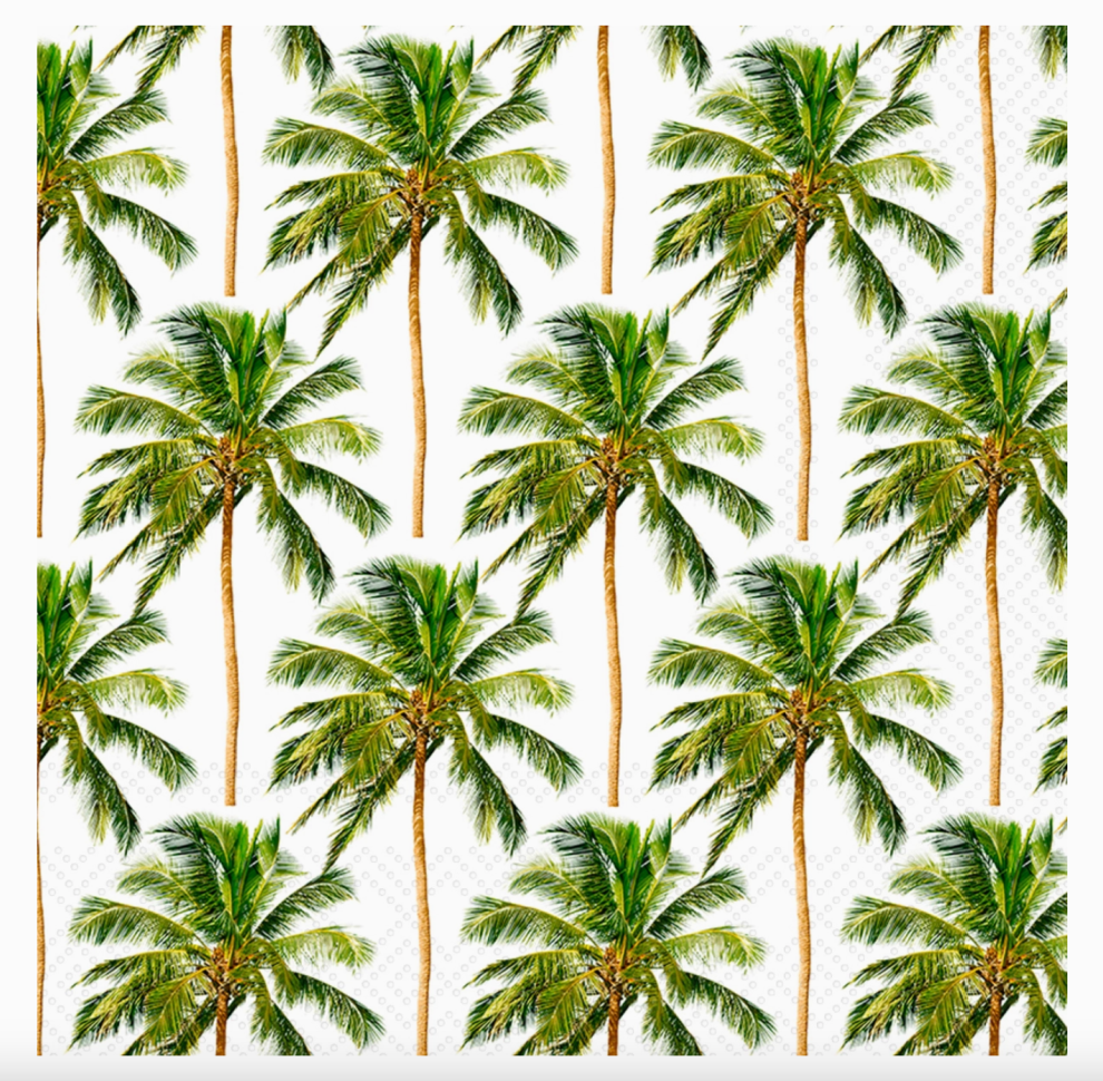 Palm Trees Cocktail Napkin