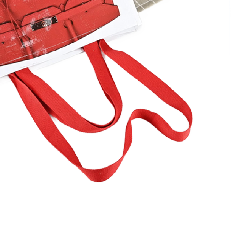 Shopping Tote - Rich Red