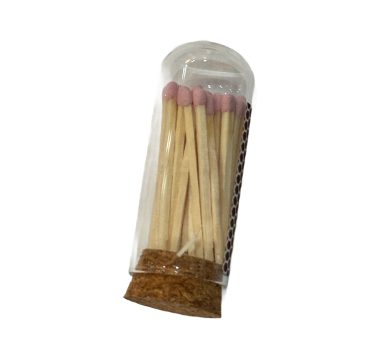 Mini Cloche Matches - Pink