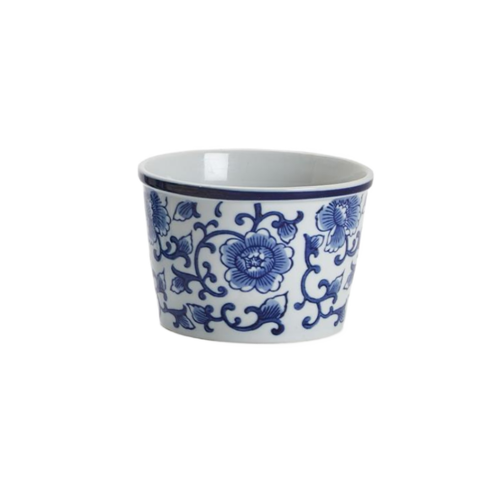 3 3/4" Blue and White Bowl