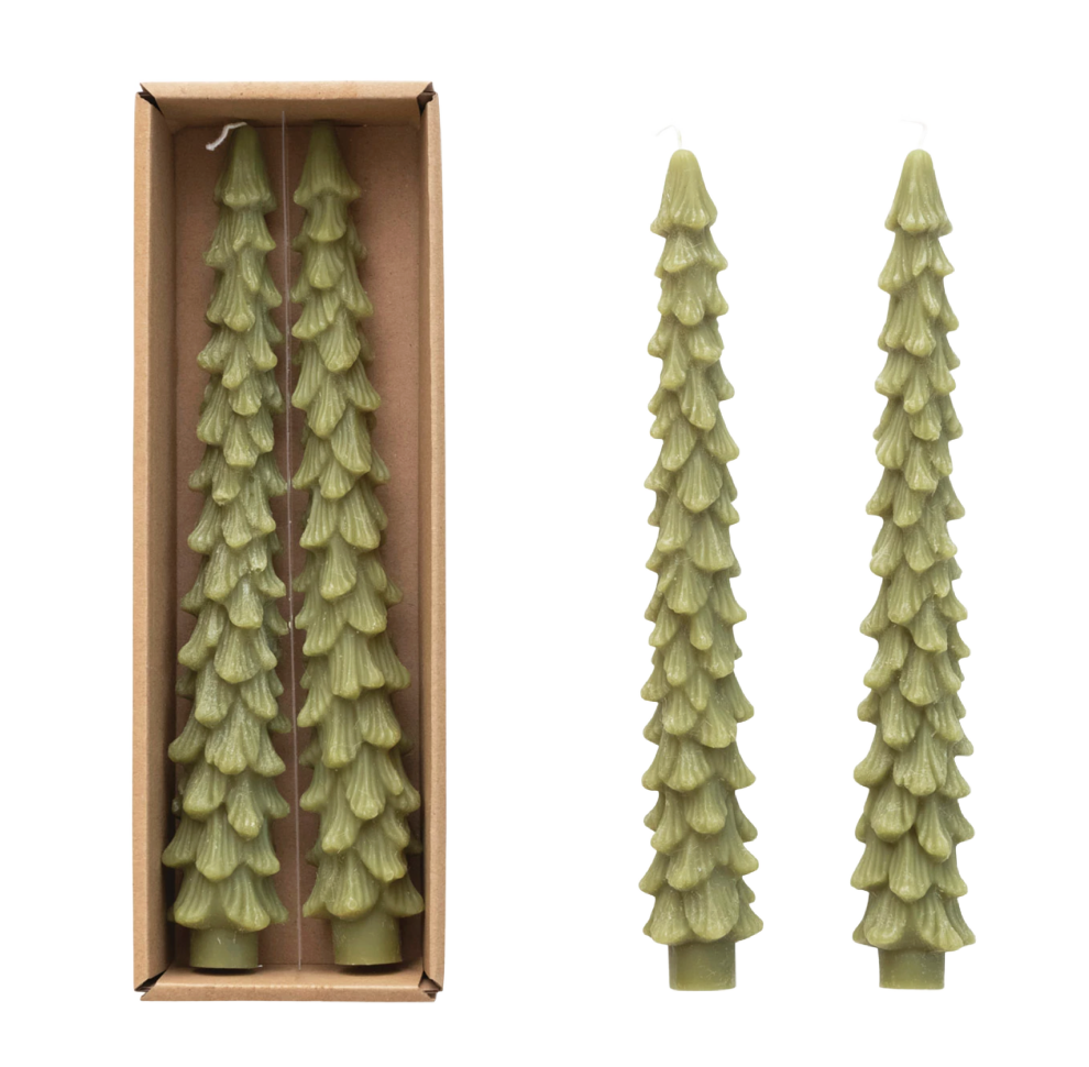 Unscented Tree Shaped Candle