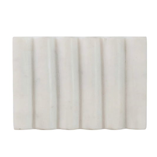 Carved Marble Soap Dish