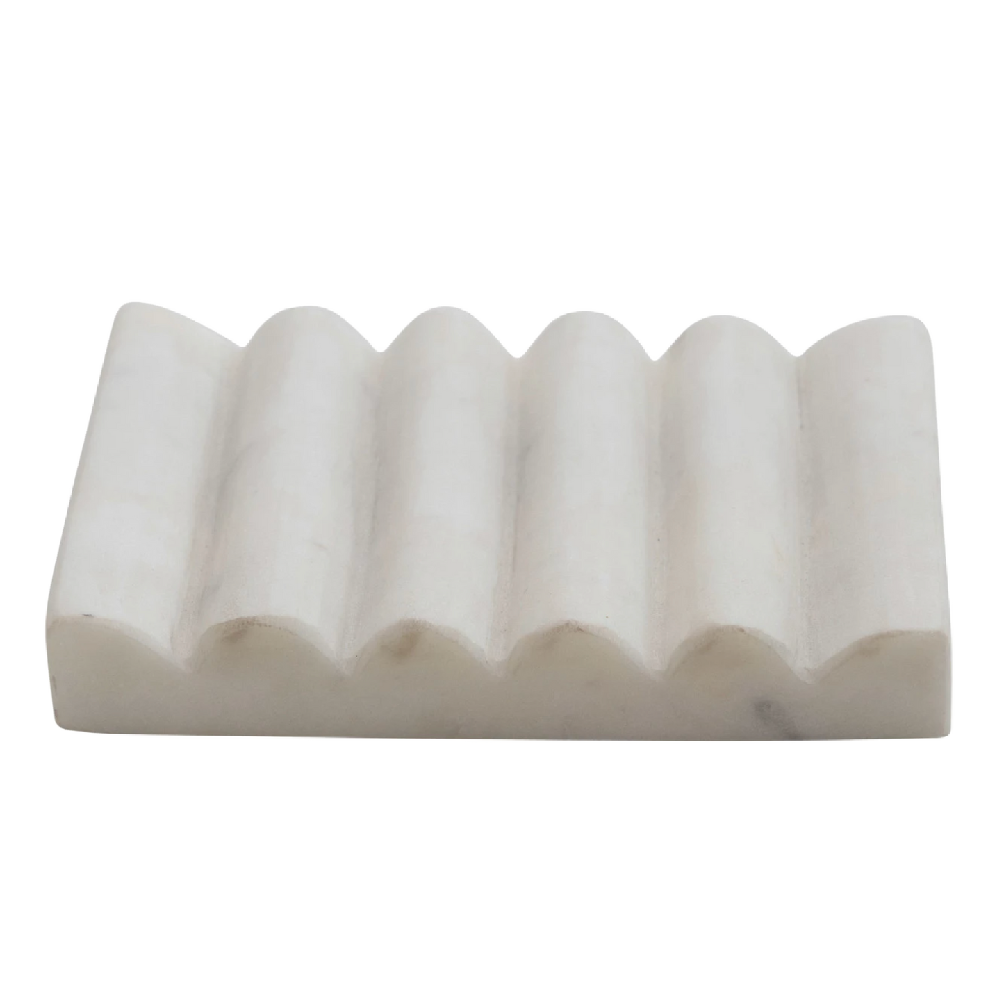 Carved Marble Soap Dish