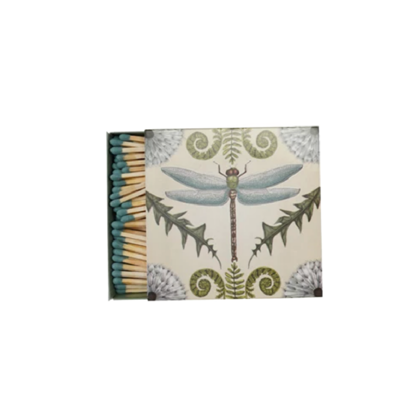 Matchbox w/ Animals & Botanicals