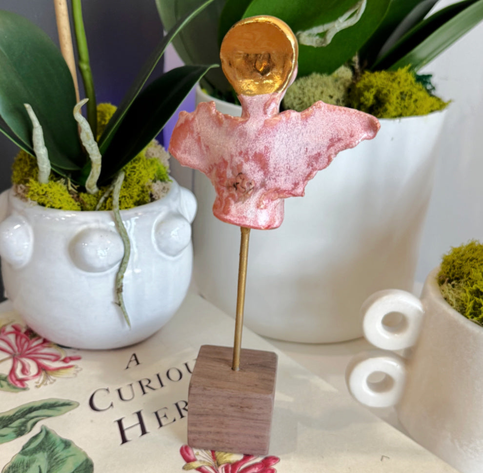 Small Angel on Stand #4