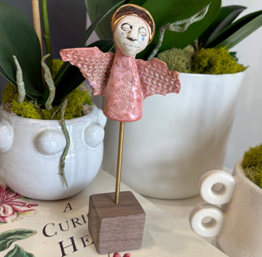 Small Angel on Stand #4
