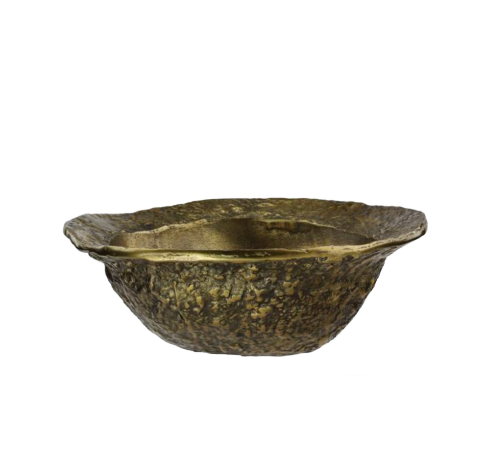 Antique Gold Brass Finish Bowl