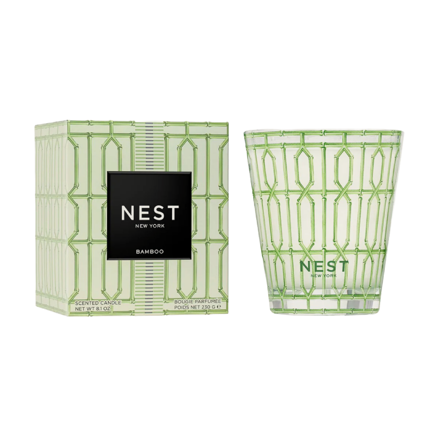 Bamboo Decorative Classic Candle by NEST