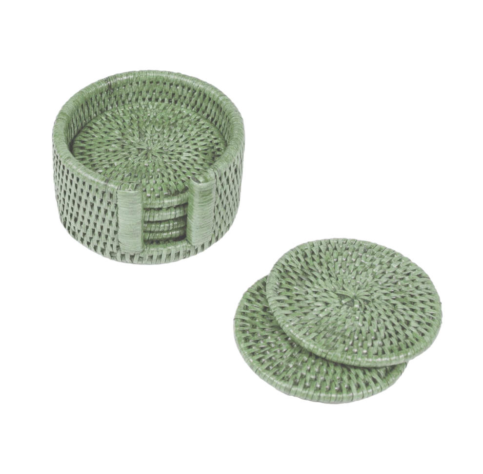 Rattan Coaster
