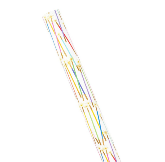 Party Candles Wrapping Paper