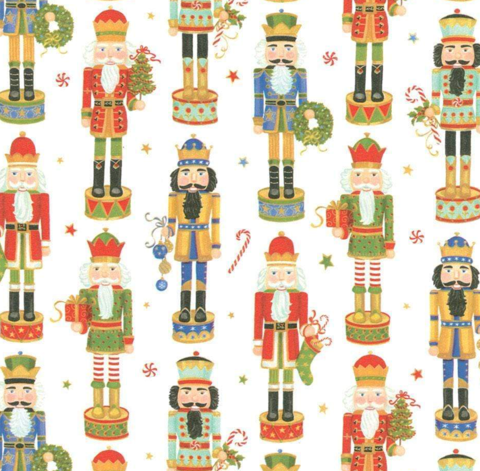 Nutcracker Parade Wrapping Paper