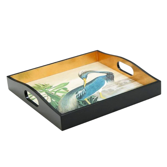 Audubon Heron Sq Tray