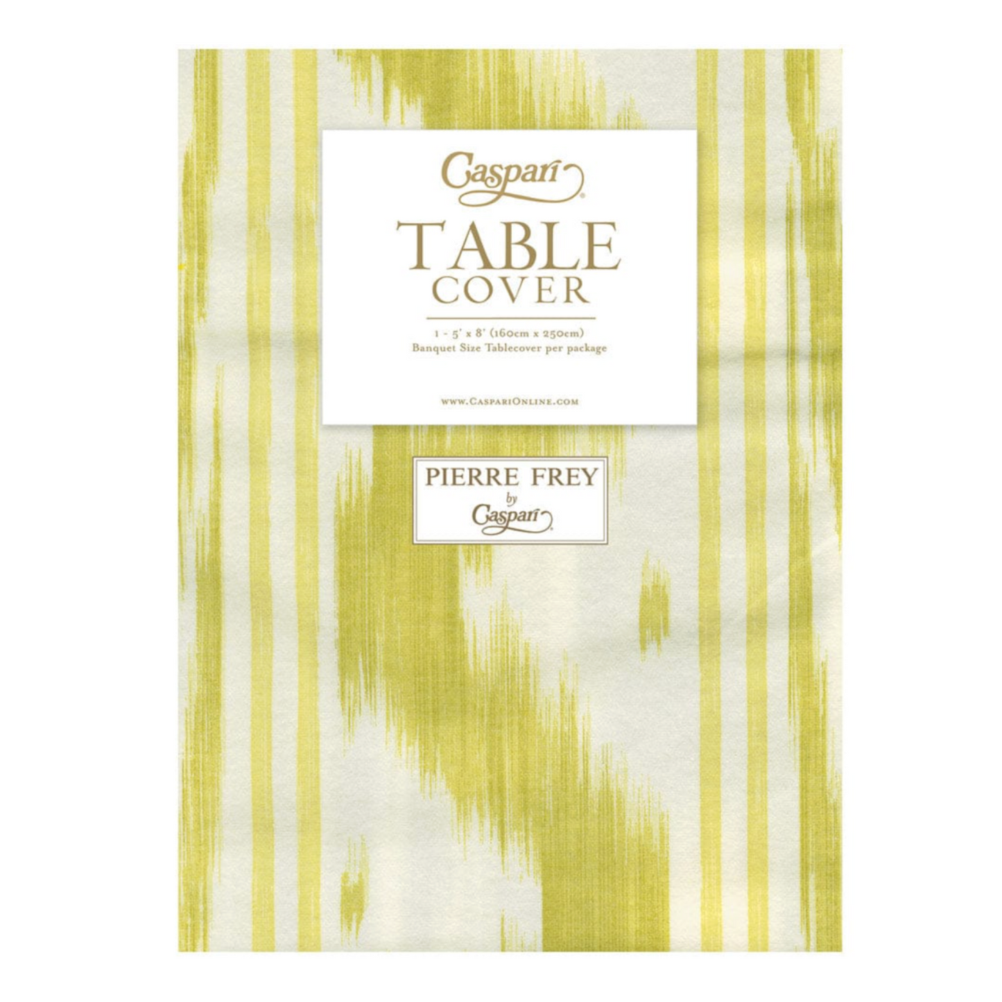 Toile De Nantes Yellow-Paper Linen Print Airlaid Tablecover