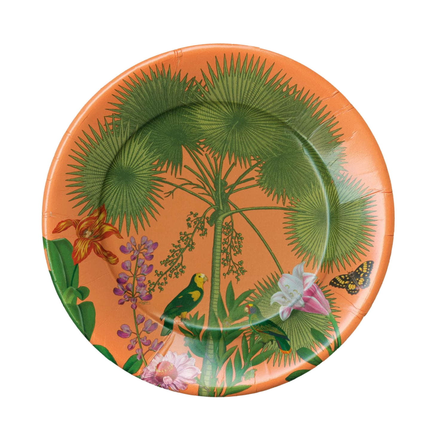 Paradise Garden Dinner Paper Plate