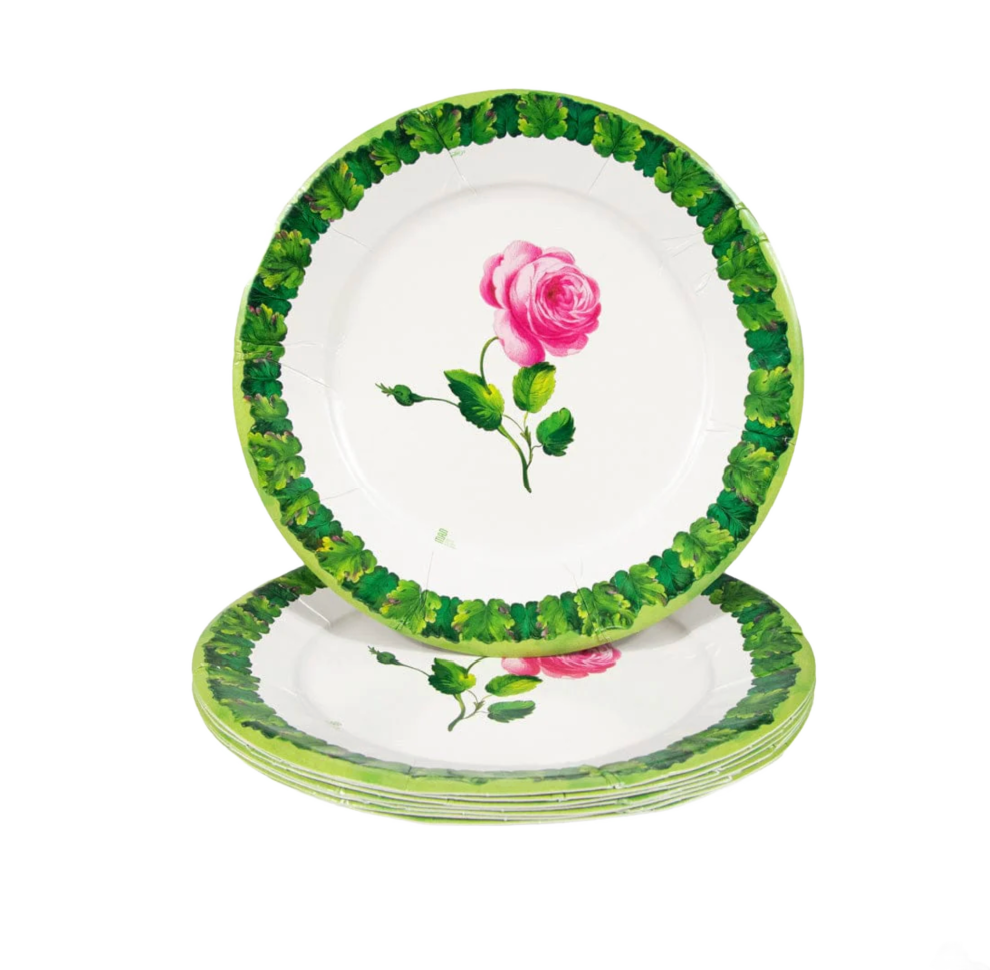 Sceaux Chic Dinner Paper Plate
