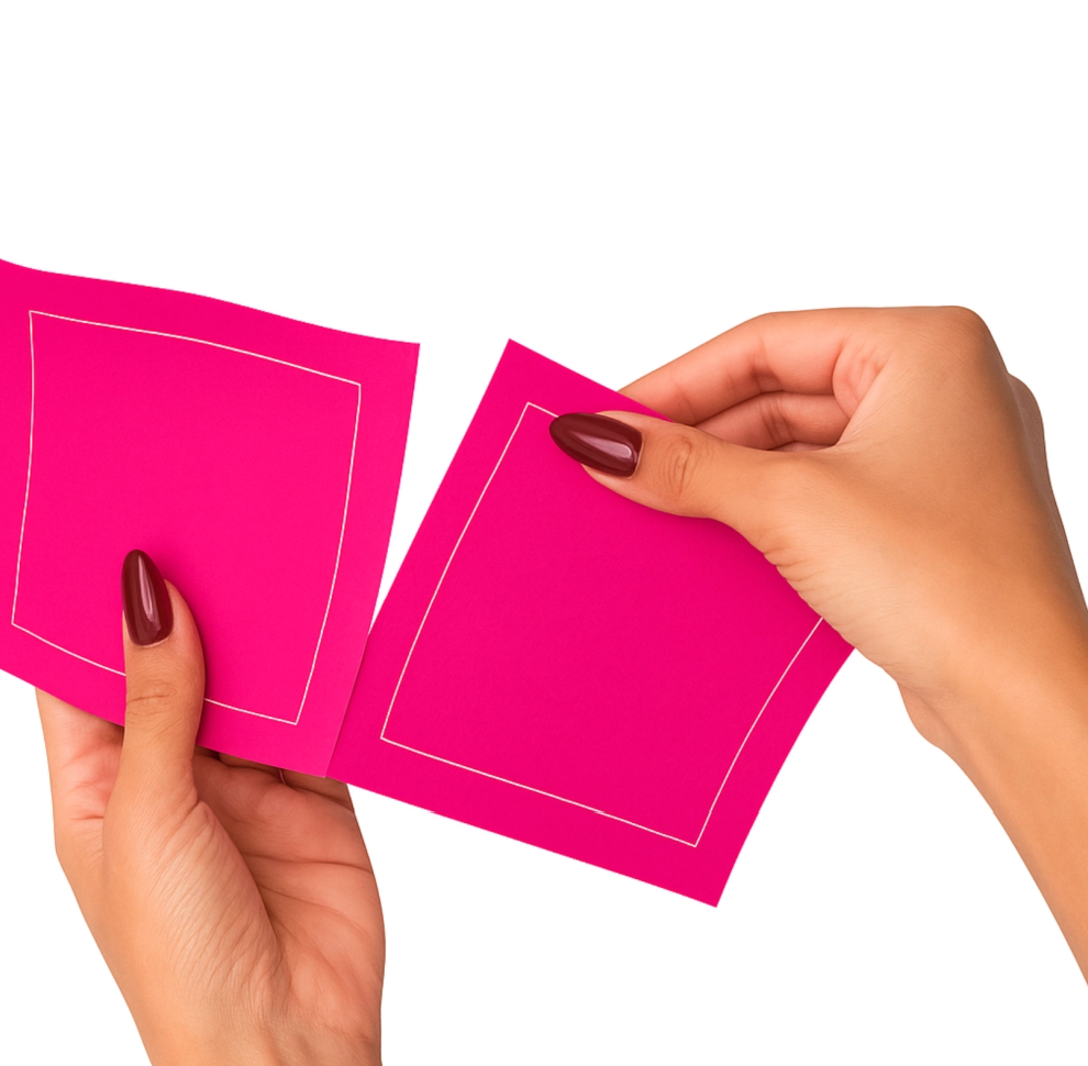 Fuchsia Pink Cocktail Napkin