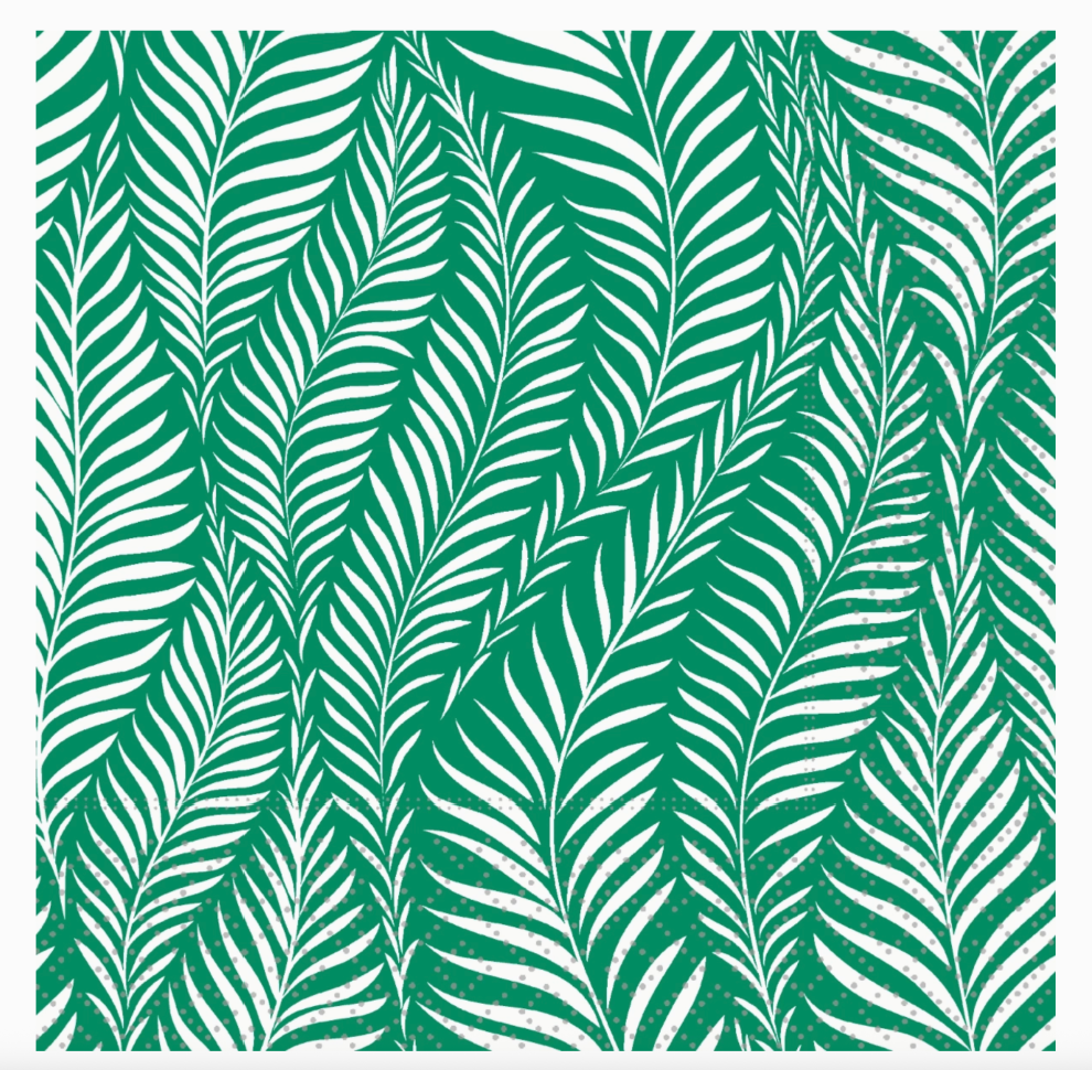 Frond Flourish Cocktail Napkin