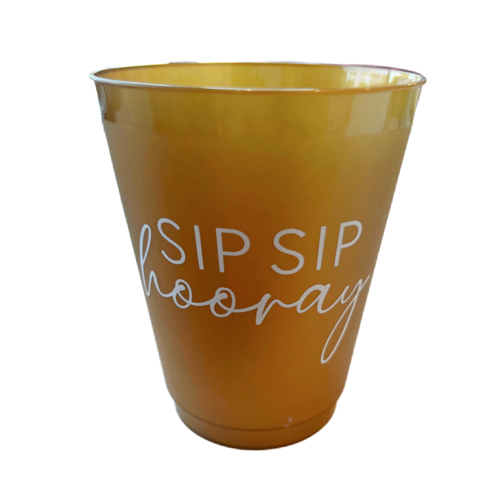 Sip Sip Hooray 16oz Shatterproof Cups