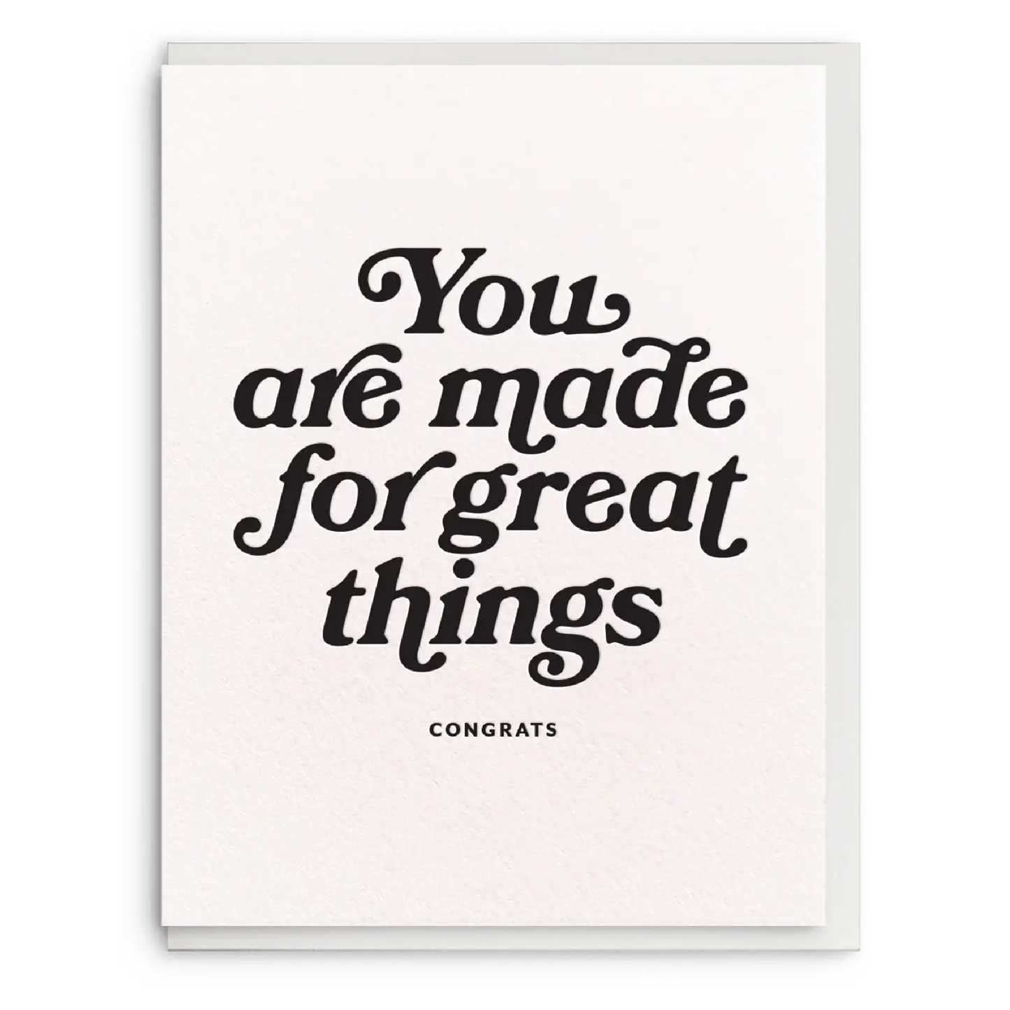 Great Things Greeting Card