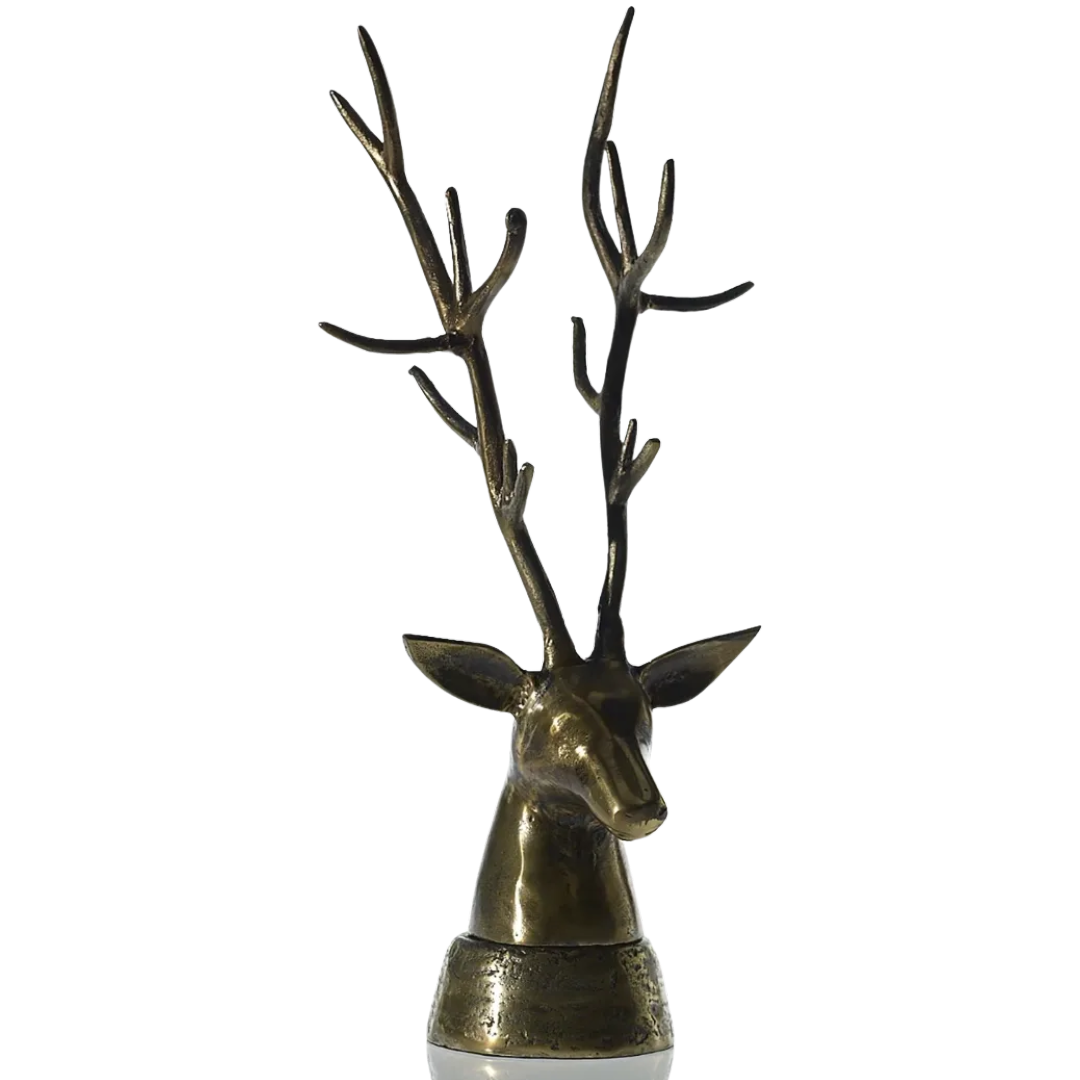 Brass Deerhead