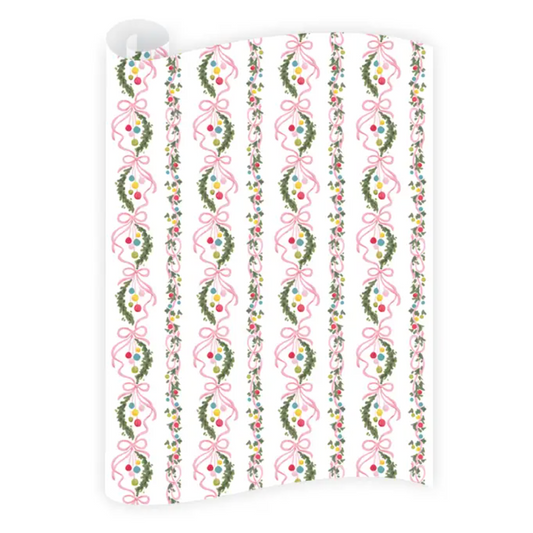 Baubles and Bows Wrapping Paper