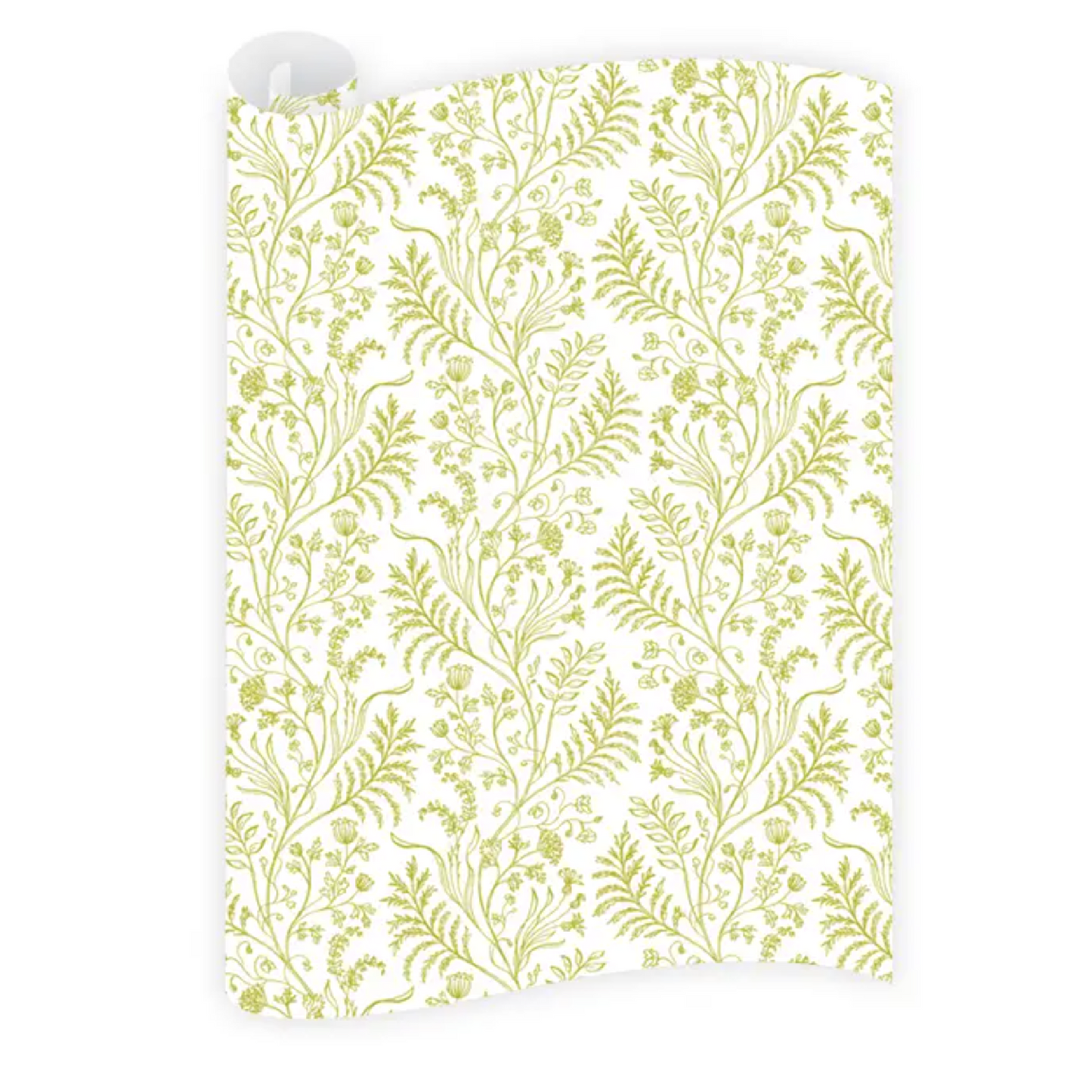 Fern Chartreuse Wrapping Paper
