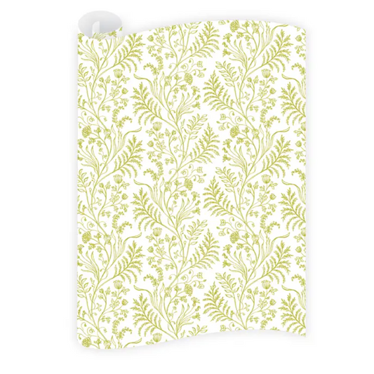 Fern Chartreuse Wrapping Paper