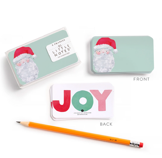 Vintage Santa Little Notes