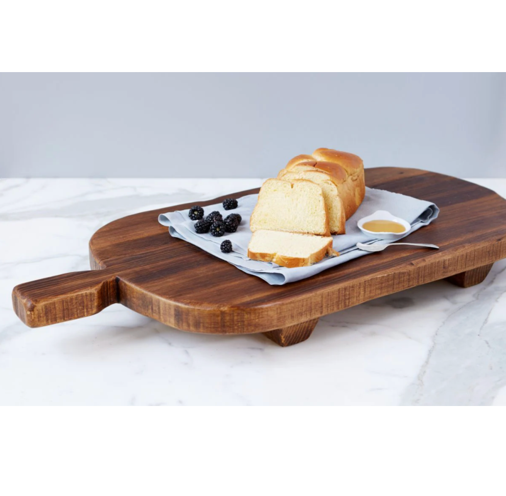 Classic Oversized Rectangle Footed Board