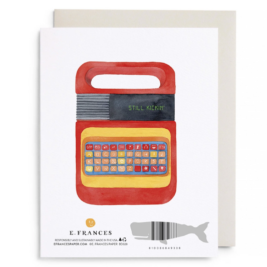 Old But Awesome Greeting Card