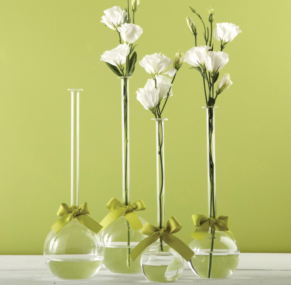 Sleek and Chic Glass Bubble Vase