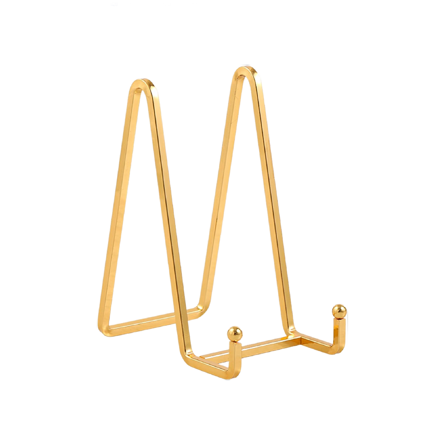 6" Gold Plate Stand