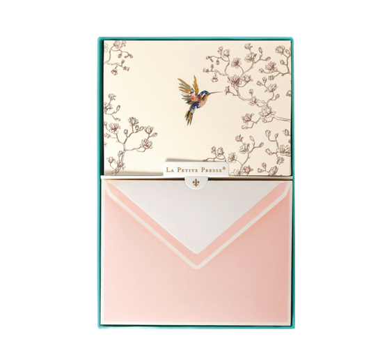 La Petite Presse Hummingbird Boxed Correspondence Notes