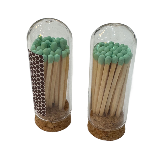 Mini Cloche Matches - Green
