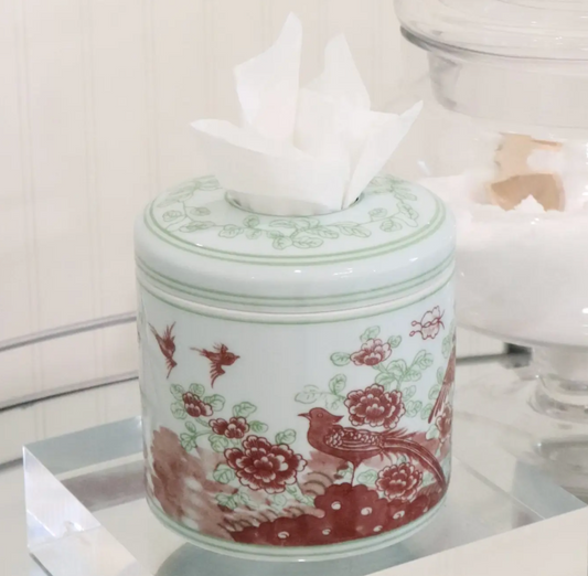 Green and Red Tissue Vessel