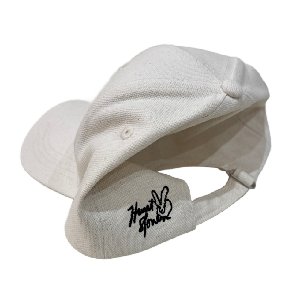 Hunt Slonem | White Bunny Baller Cap