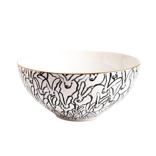 Hunt Slonem | Rabbit Run Serving Bowl