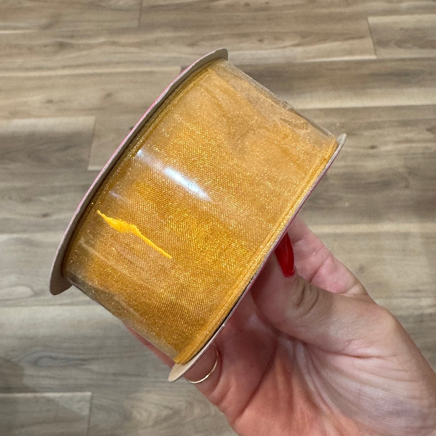 Gold Sheer Ribbon