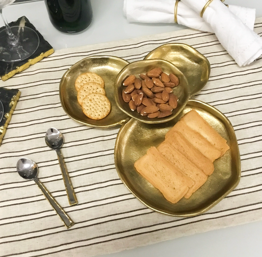 Brass 4 Cluster Plate