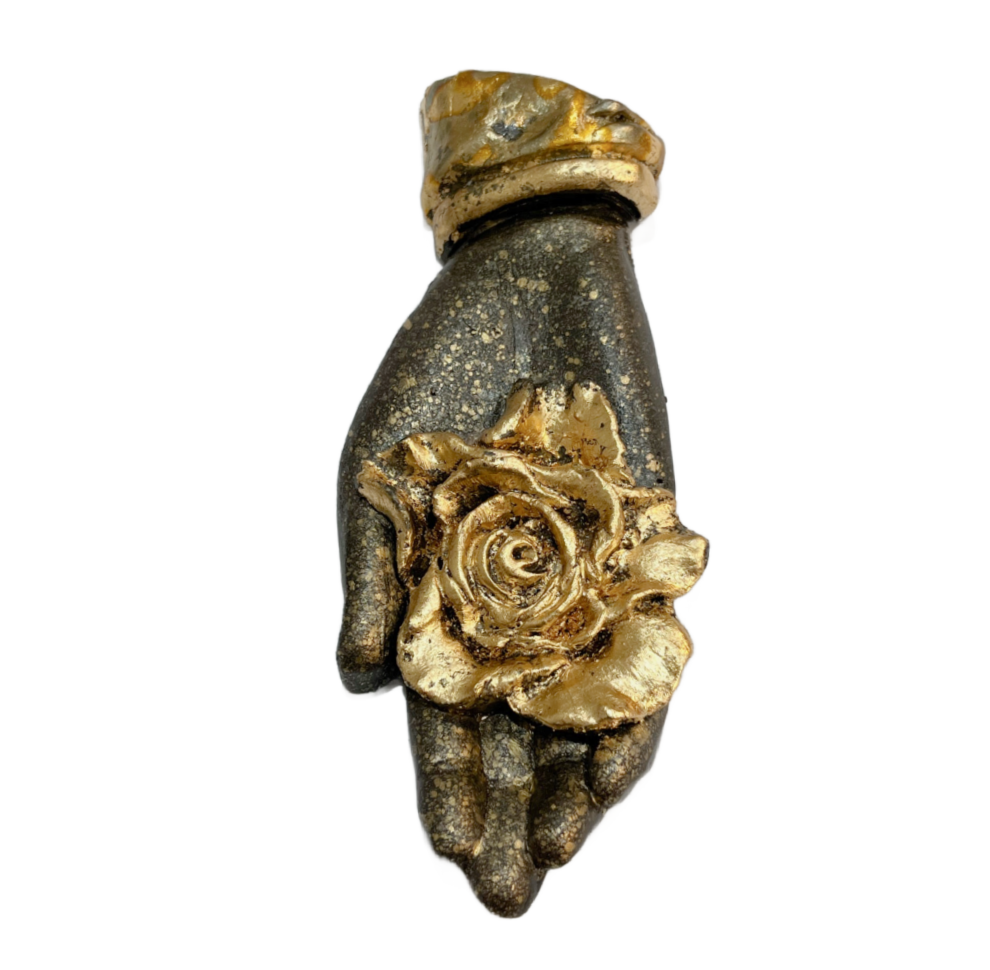 Rose in Hand Pottery