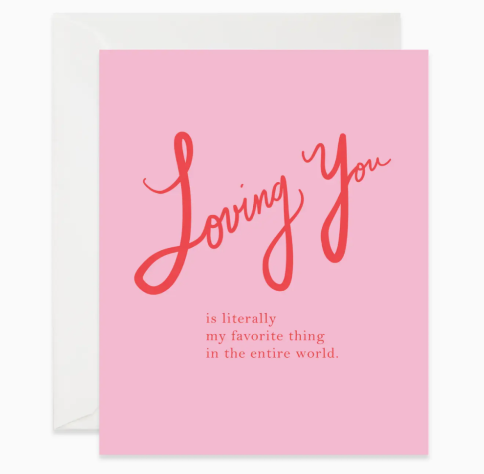 Loving You Greeting Card
