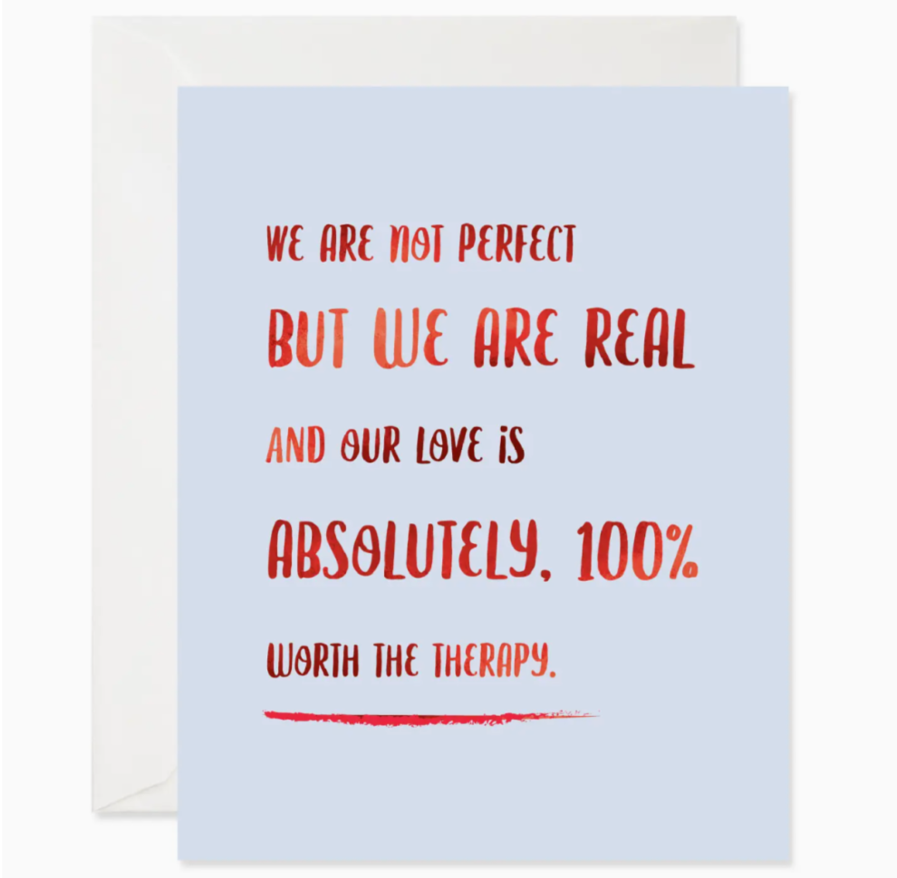 Worth The Therapy Greeting Card