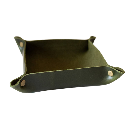 Valet Tray - Catch All: Kelly Green / Large