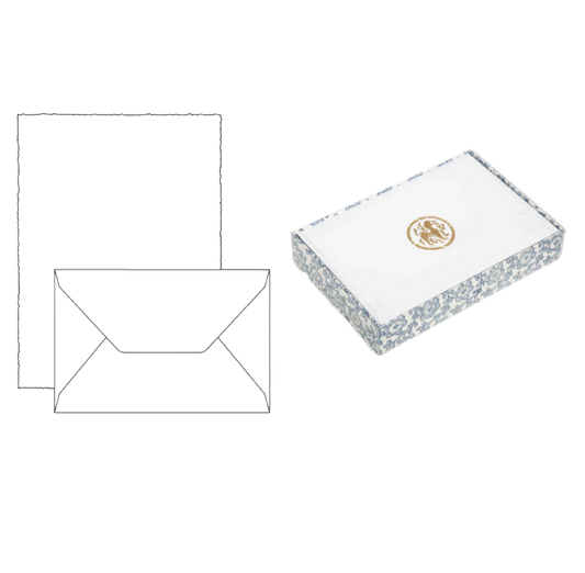 Deckled Edge Writing Sheets (set of 10)