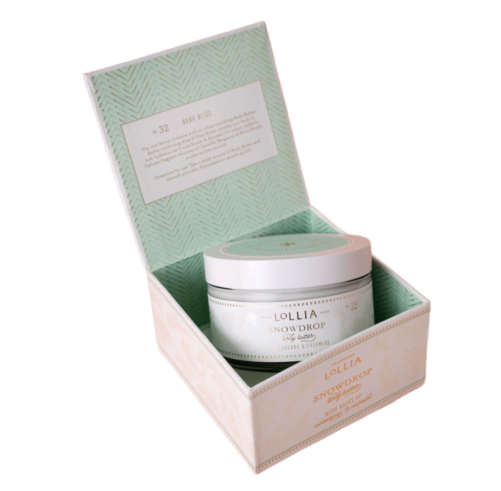 Snowdrop Body Butter by Lollia