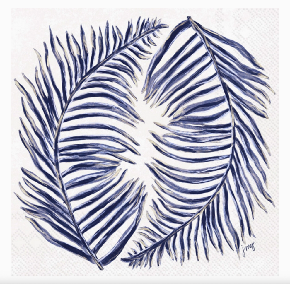 Coastal Palms Luncheon Napkin